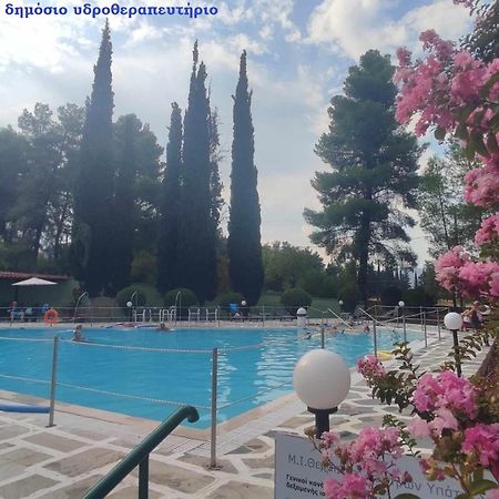 Ermis Hotel Loutra Ipatis Exterior foto