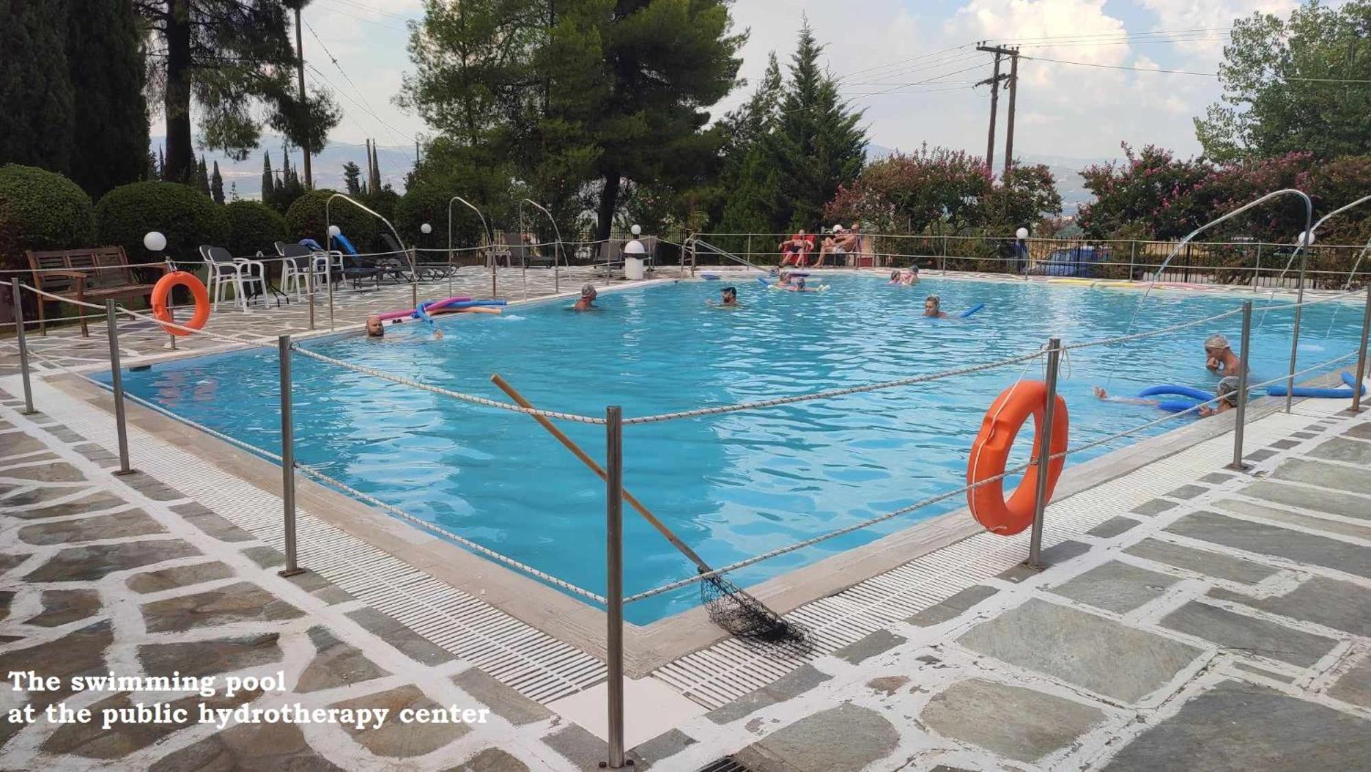 Ermis Hotel Loutra Ipatis Exterior foto