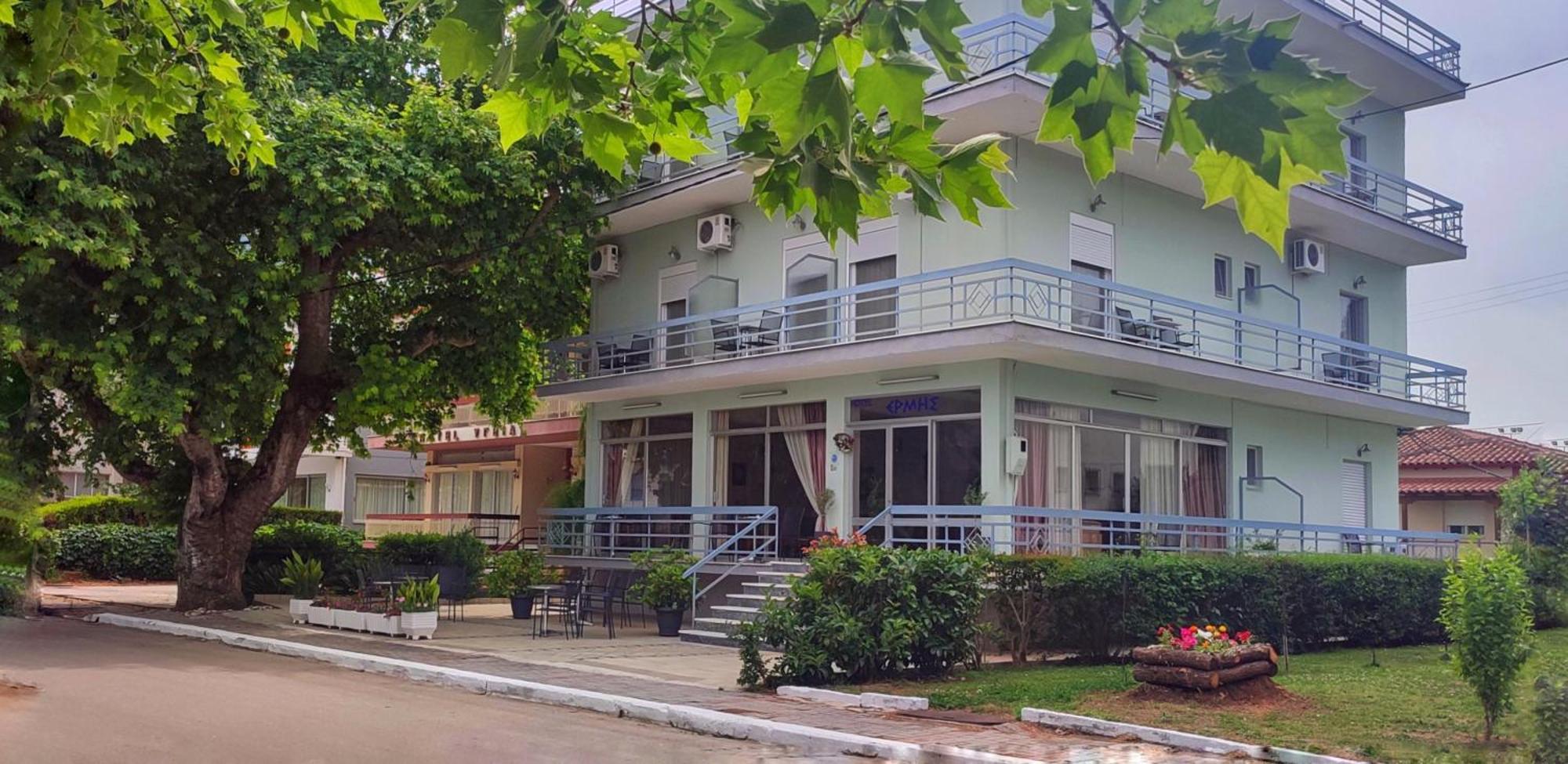 Ermis Hotel Loutra Ipatis Exterior foto