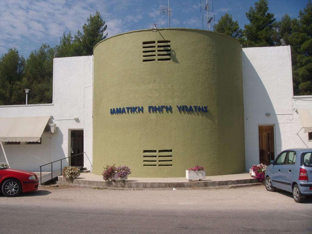 Ermis Hotel Loutra Ipatis Exterior foto